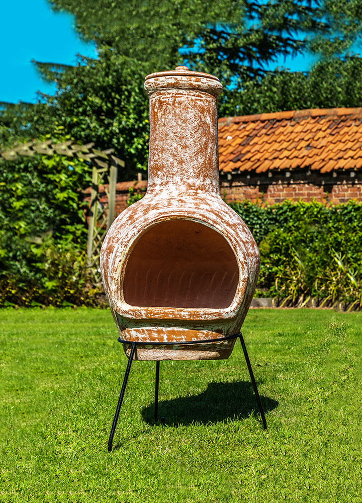 Terracotta Chiminea Large Bonningtons   CHIM2 LS 