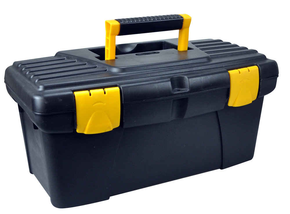 16 Inch Tool Box With LiftOut Tray Bonningtons