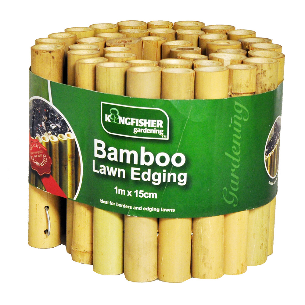 15Cm (6In) Bamboo Garden Edging Bonningtons