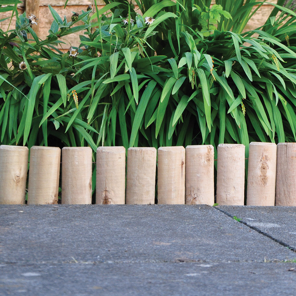 15Cm (6In) Log Roll Garden Edging Bonningtons