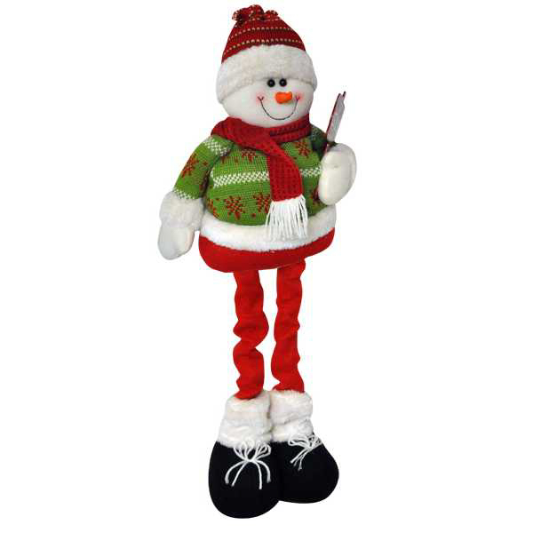 100Cm Extendable Leg Snowman Or Santa Decoration | Bonningtons