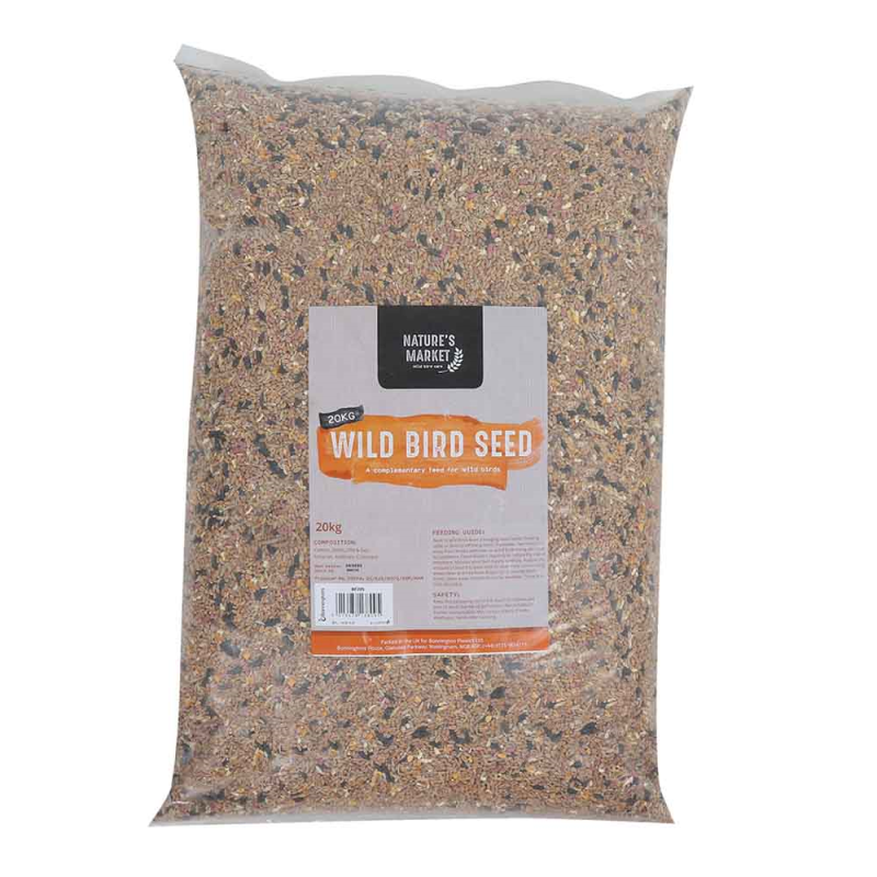 20Kg Bag Wild Bird Seed (Vat Free) Bonningtons