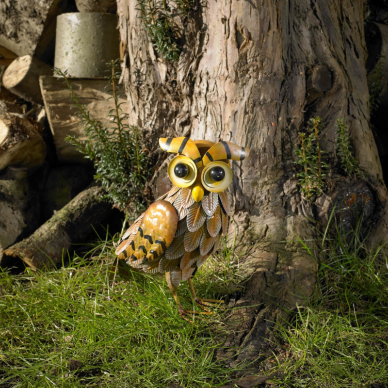 Garden Owl Ornament Bonningtons