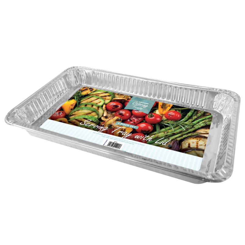 21Inch Foil Serving Tray Bonningtons