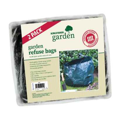 2 Pack garden refuse bags