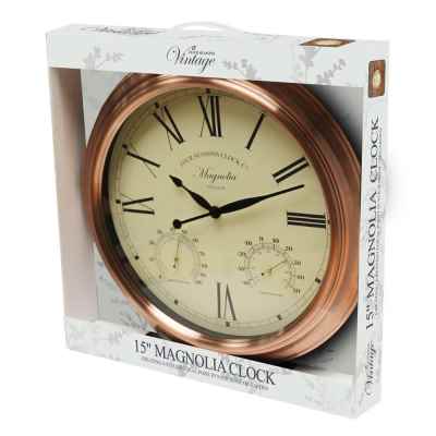 15 Inch Magnolia Clock