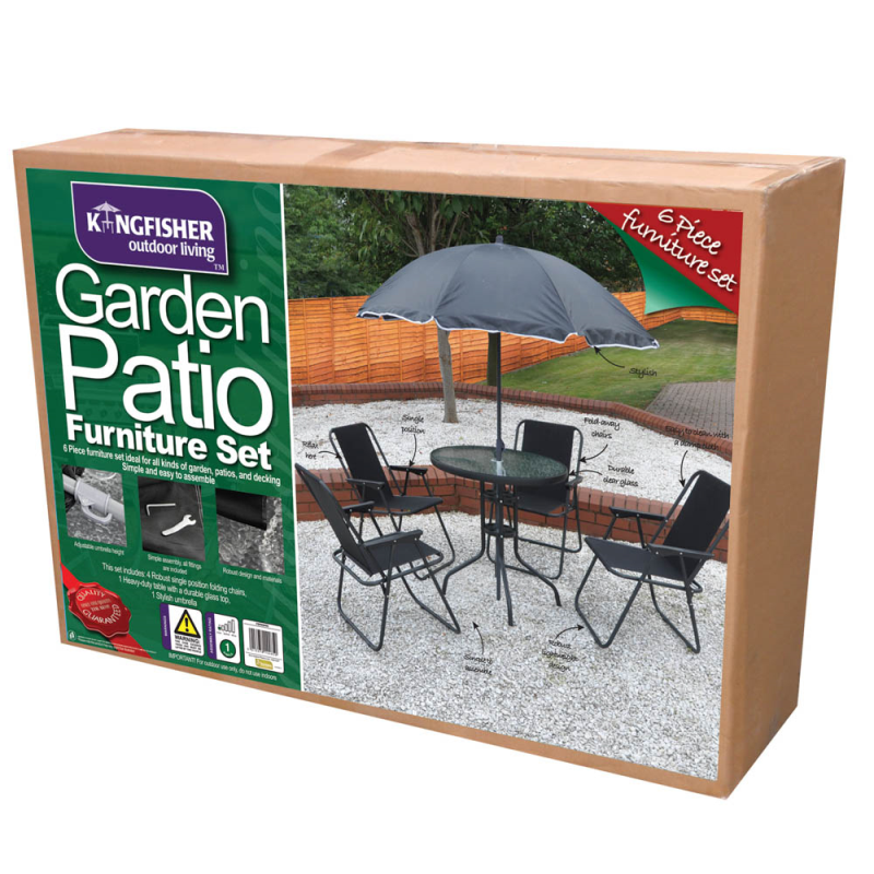 6 Piece Garden Patio Furniture Set | Bonningtons
