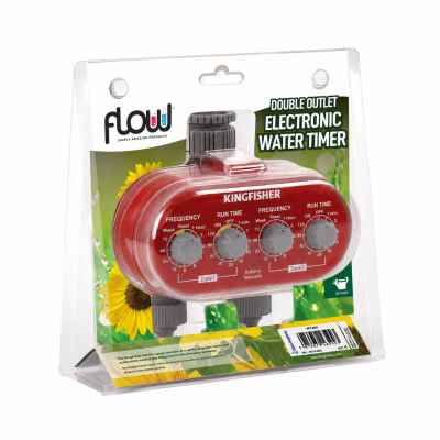 Twin Outlet Electrical Water Timer