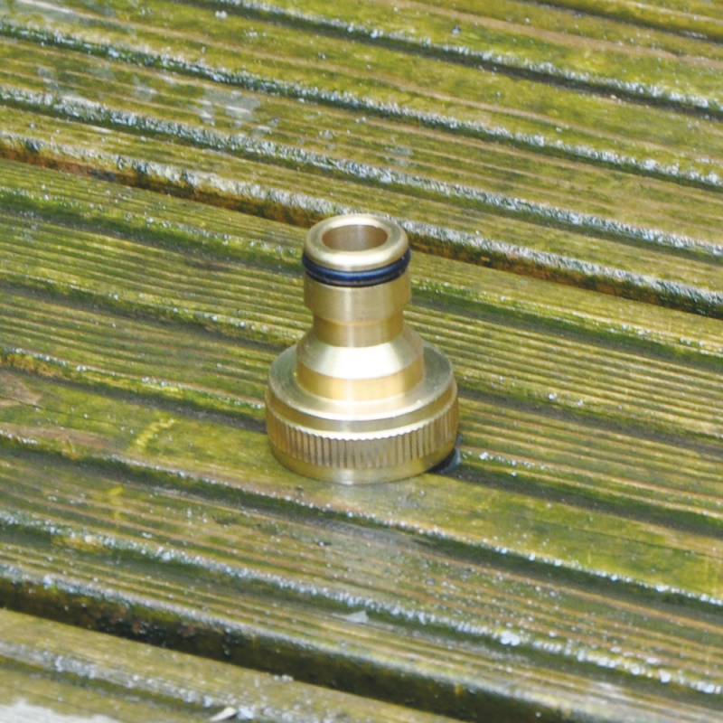 Pro Platinum Brass Threaded Tap Connector Bonningtons