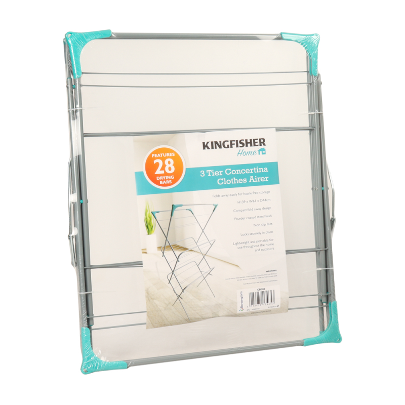 Deluxe Concertina Clothes Airer Bonningtons