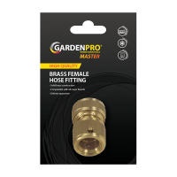 Garden Pro Master Brass Female Hose Fitting