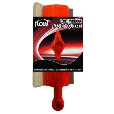 2 in 1 Window Washer Squeegee