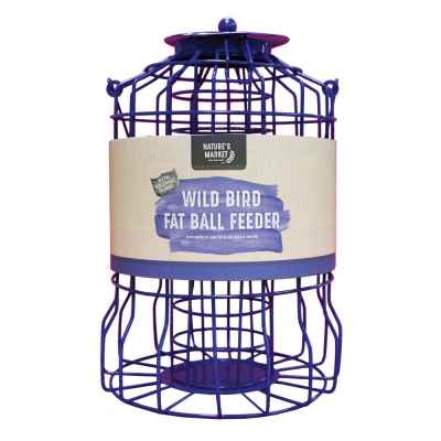 suet fat ball feeder with squirrel guard bonningtons suet fat ball feeder with squirrel guard bonningtons