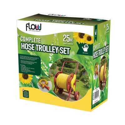 25m Complete Hose Trolley Set