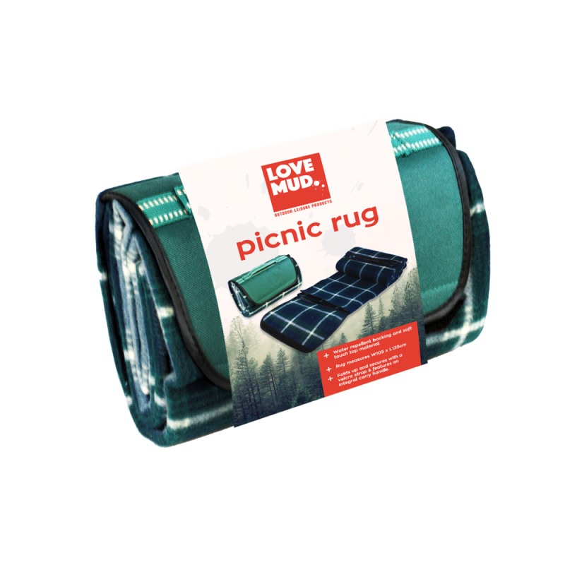 Picnic Camping Beach Rug | Bonningtons