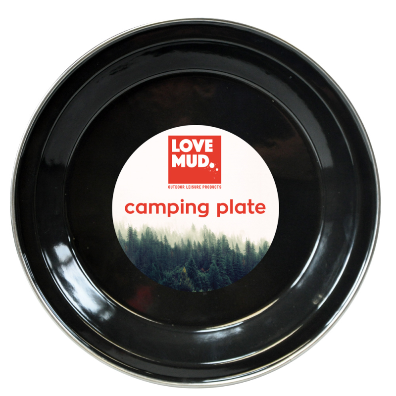 23Cm Camping Plate Bonningtons