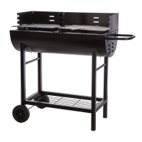 Half Barrel Steel BBQ