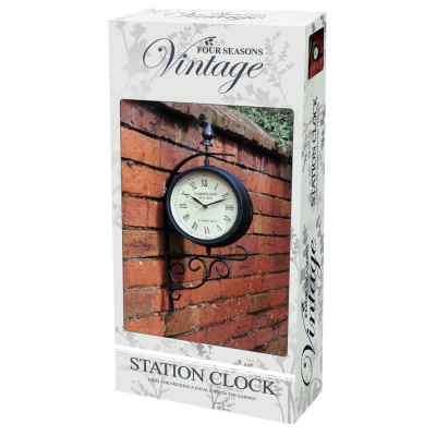 Victorian Station Style Garden Clock