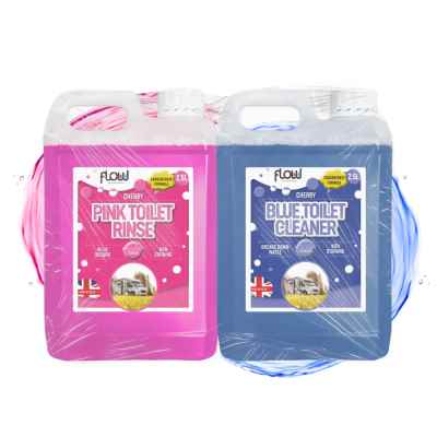 TOILET PINK & BLUE 2.5L COMBO SET