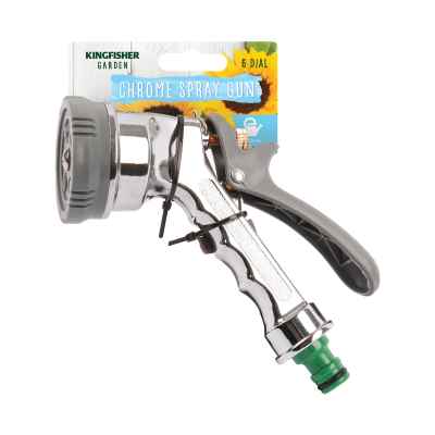 6 Dial Chrome Spray Gun