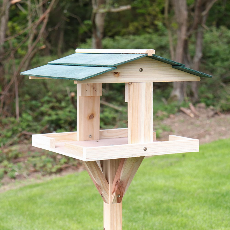 Traditional Wooden Bird Table Bonningtons