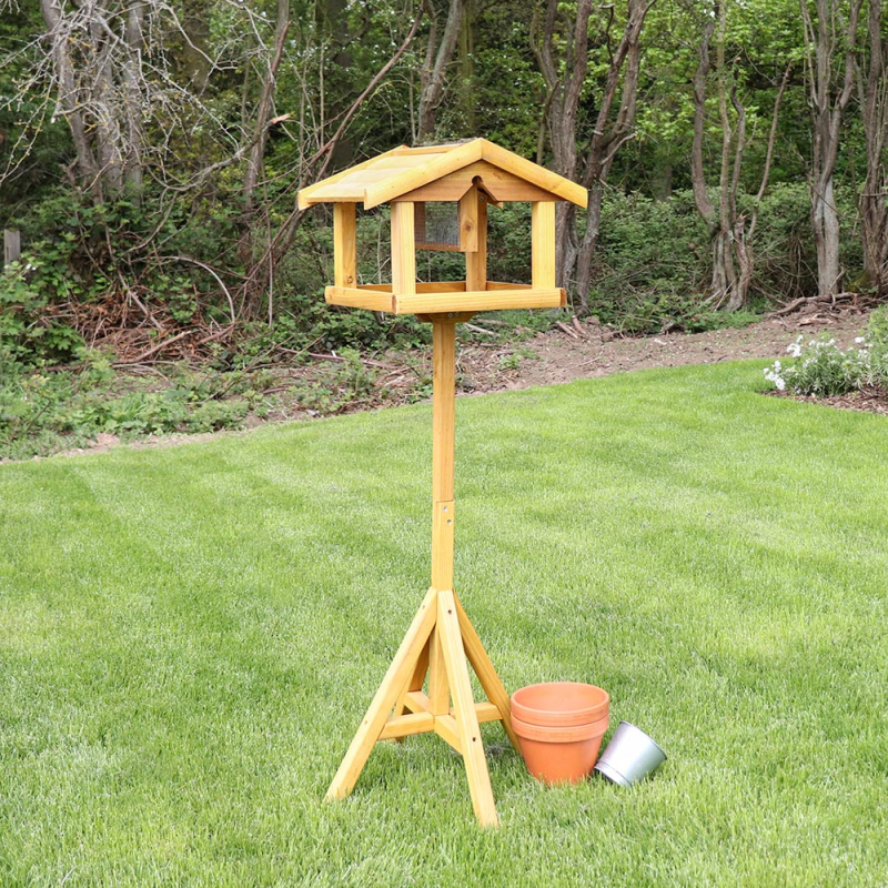 Premium Bird Table With Built In Feeder | Bonningtons