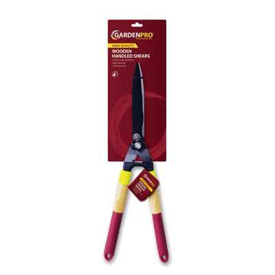 Garden Pro Traditional Wooden Handled Hedge Shears
