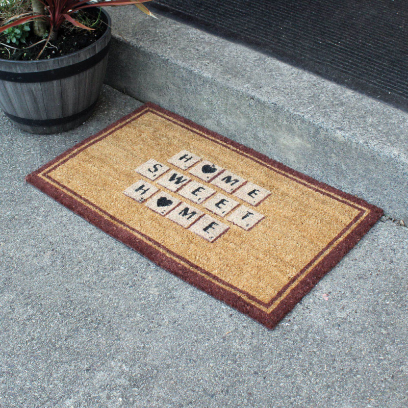 Home Sweet Home Door Mat 45 X 75Cm Bonningtons