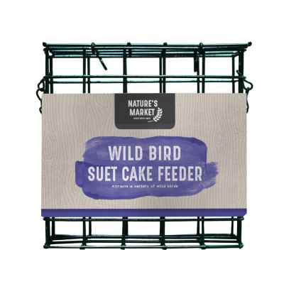 Green Suet Cake Bird Feeder