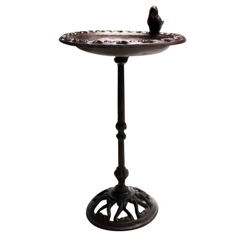 Cast Iron Standing Bird Bath Bonningtons