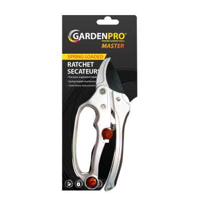 Garden Pro Master Ratchet Secateurs