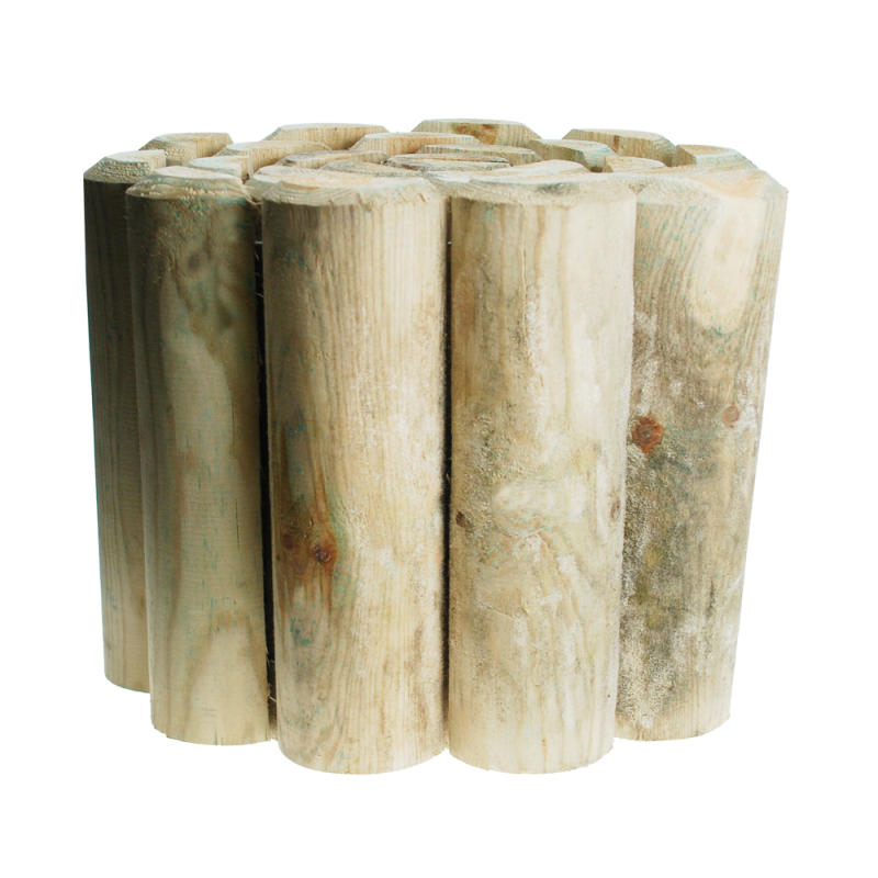 30Cm (12In) Log Roll Garden Edging Bonningtons 30Cm (12In) Log Roll Garden Edging Bonningtons
