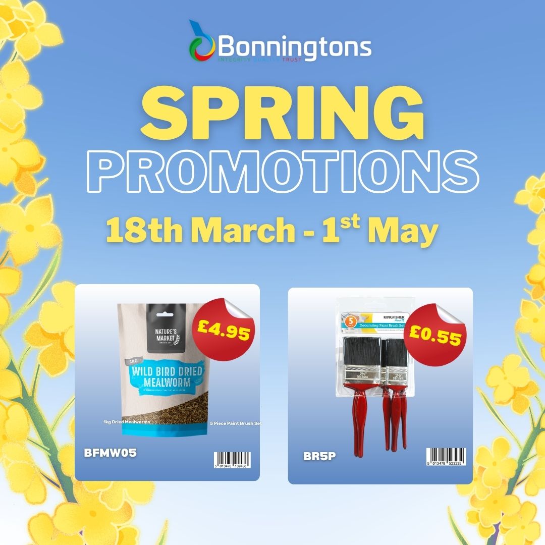 Spring Promotional Offers Now Available Spring Promotional Offers Now Available