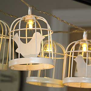 bird cage string lights