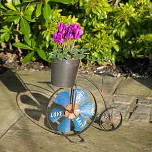 penny farthing planter